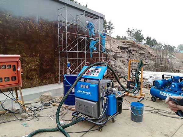 JNJX-H5600(T)聚脲喷涂机(图1) 聚脲防腐施工喷涂机案例